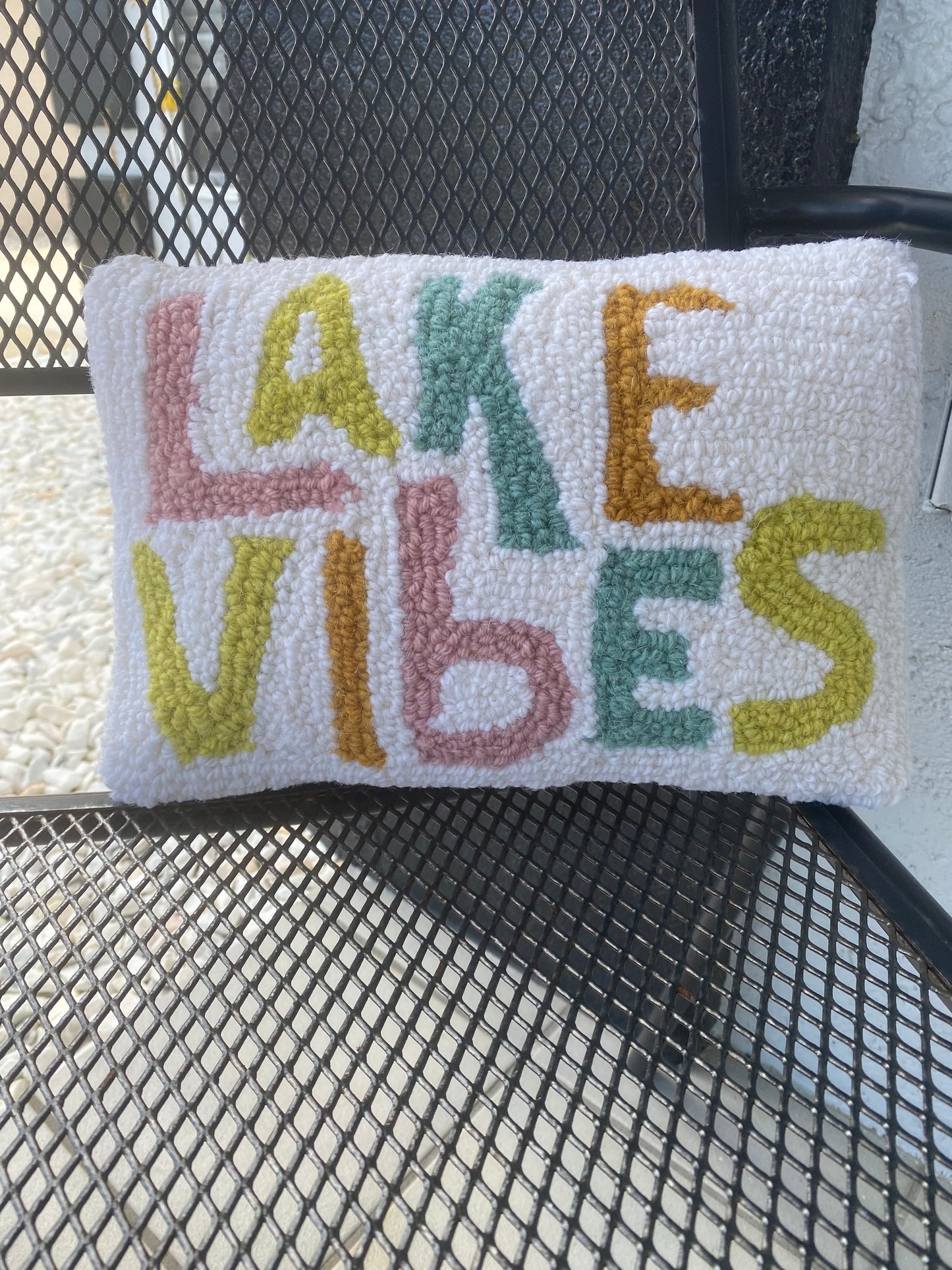 Lake Vibes Accent Pillow