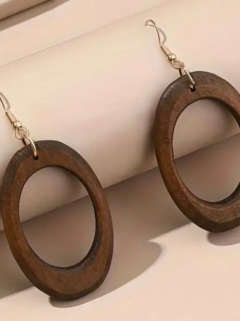 Coconut Wood Earrings