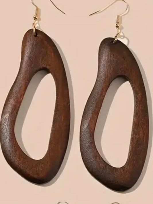 Coconut Wood Earrings