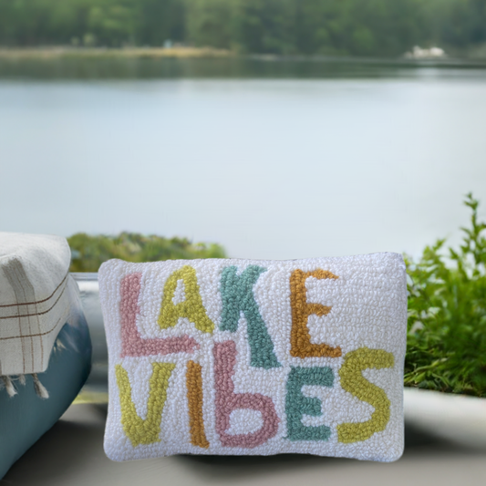 Lake Vibes Accent Pillow