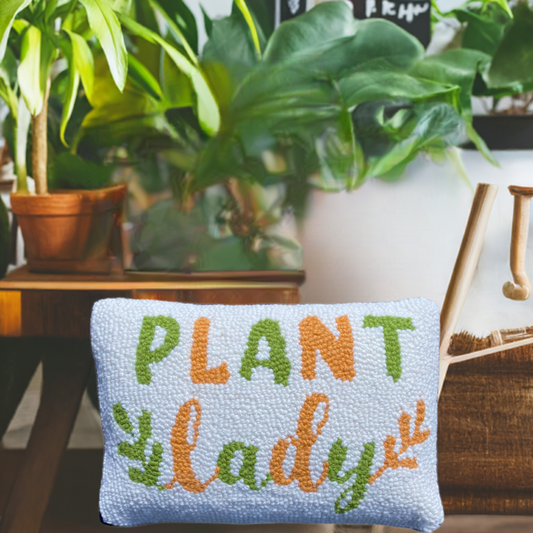 Plant Lady Accent Pillow